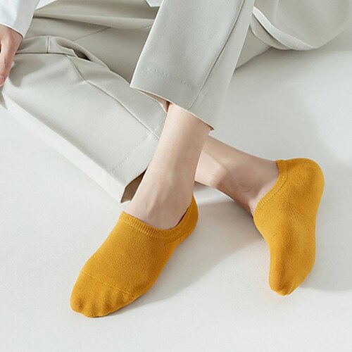 

Comfort Women's Socks Solid Colored Casual Socks No Show Liner Socks Medium Casual Green 10 Pairs