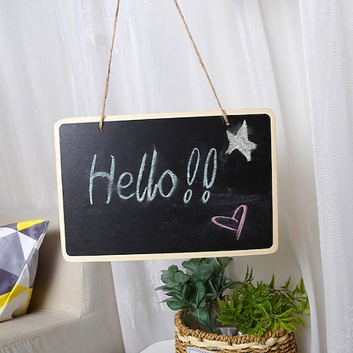 

1pcs Chalkboard Durable Decoration Universal Ergonomic Writing Aid Wood for School Student Home 30200.4 cm