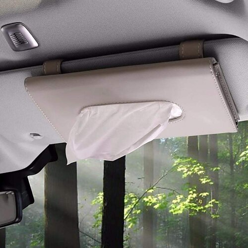 

Car Tissues Holder for Car Visor Tissue Holder Car Tissue Box Car Disposable Masks Holder Mask Dispenser for Car