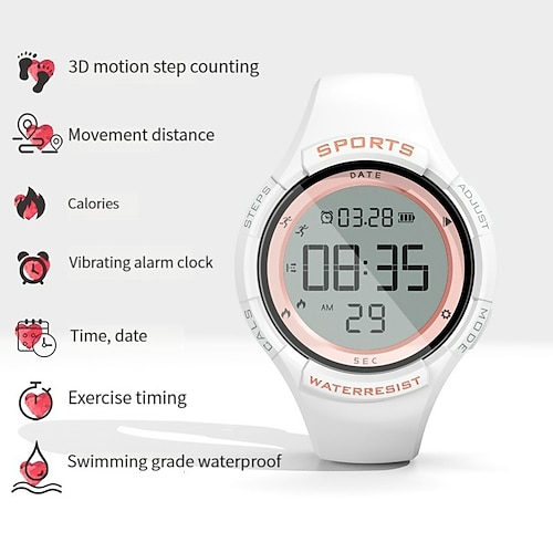 

Kids Watches Digital Sport Watch for Girls Boys, Fitness Tracker with Alarm Clock, Stopwatch, No App Waterproof Watches for Teens Students Ages 5-12