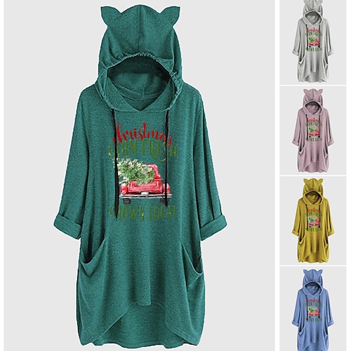 

Inspired by Ah My Goddess Cat Ear More Costumes Hoodie T-shirt Sweatshirt Animal Graphic Hoodie For Women's Girls' Adults' Hot Stamping Spandex Homecoming Vacation