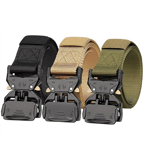 

Men's Belt Knit Green Blue Pink Army Green Khaki Designer Belts Outdoor Sports Outdoor Hiking Pure Color / Fall / Winter