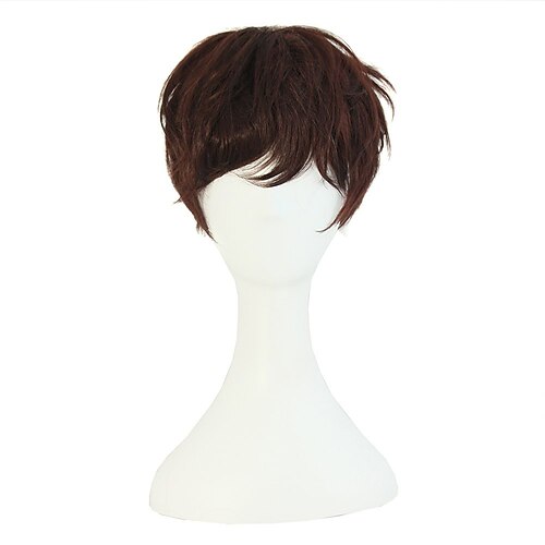 

Fashion Women Natural Short Curly Wig Synthetic Wig Curly With Bangs Wig Medium Length Blonde Synthetic Hair Women's Soft Easy to Carry Fashion Blonde