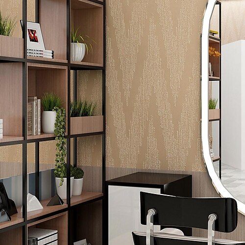 

new thickened non-woven wallpaper geometric stripes vwm letter pattern hotel hotel background wall wallpaper sh603x
