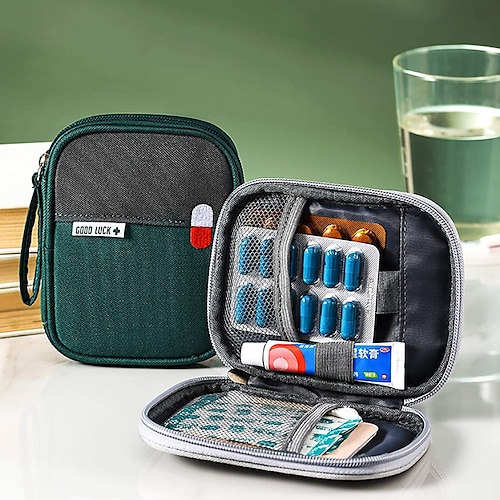 

Portable Medical Travel Medical First Aid Kit Household Outdoor Emergency Medicine Box Containing Portable Health Bag 15122cm