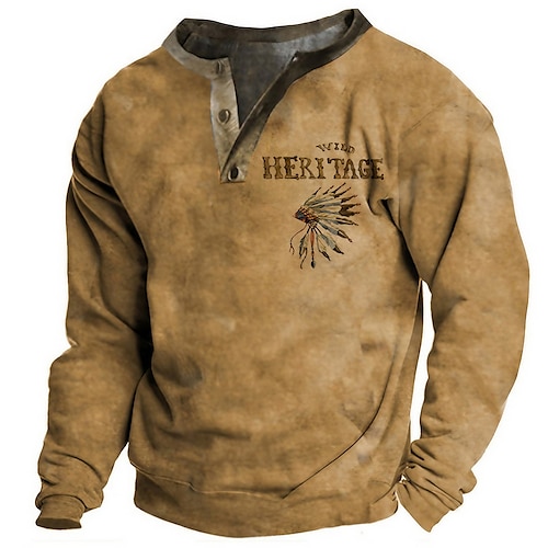 

Per uomo Unisex Felpa Maglione Felpa con cappuccio abbottonata Marrone Alfabetico Stampe astratte Stampa Informale Giornaliero Sport Stampa 3D Originale Informale Grande e alto Primavera & Autunno