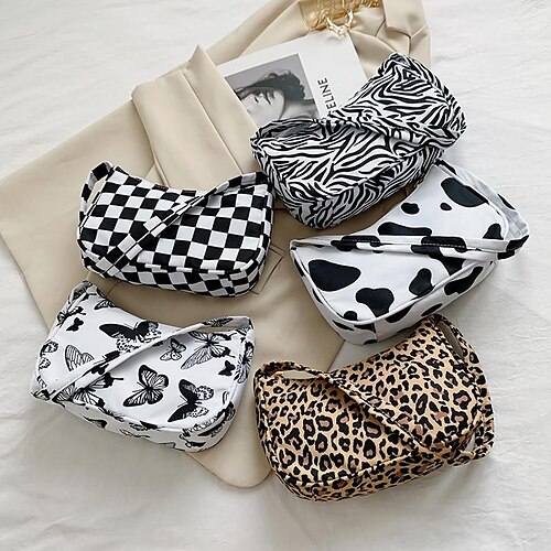 

Animal Canvas Shoulder Bag Ladies Purse Women Bags