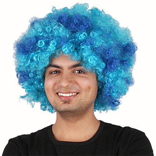 

Synthetische Perücken Locken Asymmetrischer Haarschnitt Maschinell gefertigt Perücke Kurz A1 A2 A3 A4 A5 Synthetische Haare Herren Cosplay Weich Party Rosa Rot Blau / Freizeitskleidung