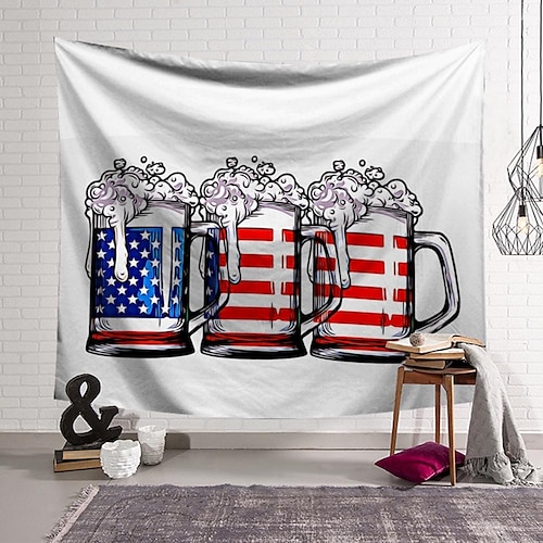 

Oktoberfest Tapestry Cheers Beers Celebration Wall Tapestry Art Decor Blanket Curtain Hanging Home Bedroom Living Room Decoration