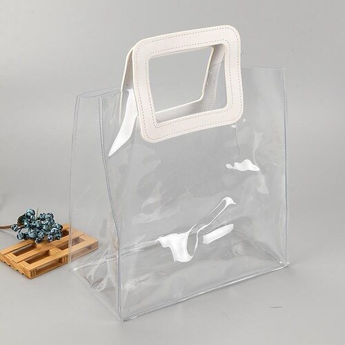 

Women's Handbag PVC Daily Going out Transparent Colorful