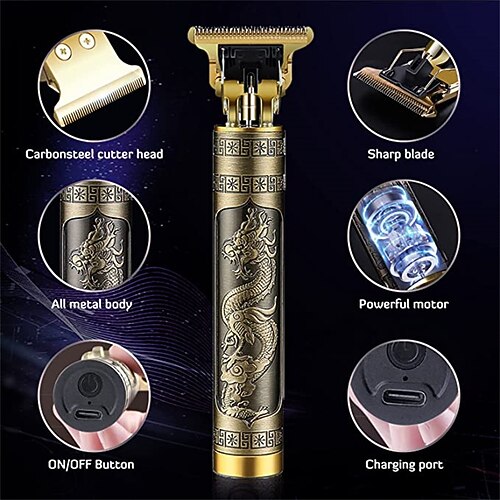 

T9 USB Electric Hair Cutting Machine Rechargeable New Hair Clipper Man Shaver Trimmer For Men Barber Professional Beard Trimmer