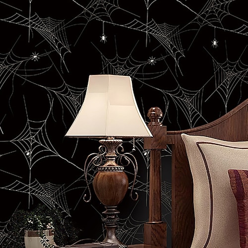 

Halloween Wallpaper Wall Cover Sticker Film Peel and Stick Removable Self Adhesive PVC/Vinyl Wall Decal for Room Home Decoration 44300cm