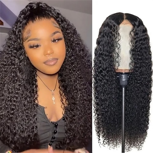 

Undetectable HD Lace Wigs 13x4 Curly Lace Front Wigs Human Hair Transparent Glueless Lace Wigs