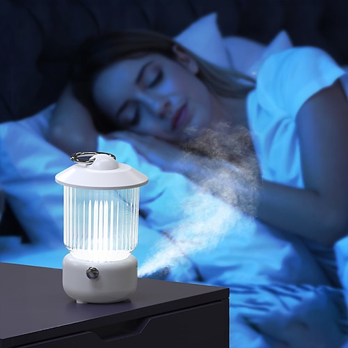 

Kerosene Lamp Air Humidifier USB Aroma Essential Oil Diffuser For Home Car Ultrasonic Mist Maker with LED Night Lamp Diffuser