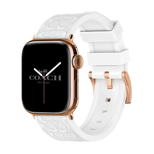 

1pc Smart Watch Band Compatible with Apple iWatch 38/40/41mm 42/44/45mm Silicone Waterproof Adjustable Elastic Sport Band for iWatch Smartwatch Strap Wristband for Series 7 / SE / 6/5/4/3/2/1