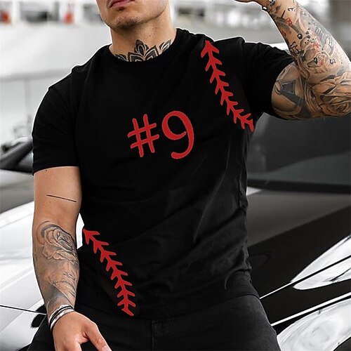 

Men's Unisex T shirt Tee Hot Stamping Graphic Prints Letter Crew Neck Street Daily Print Short Sleeve Tops Designer Casual Big and Tall Sports Black / Summer / Summer
