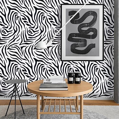 

retro animal texture wallpaper bedroom living room background wallpaper self-adhesive wall renovation wallpaper wall stickers p1111