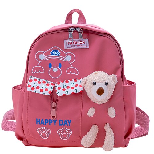 

School Backpack Bookbag Cartoon Kawii for Student Girls Water Resistant Wear-Resistant Breathable Nylon School Bag Back Pack Satchel 16 inch