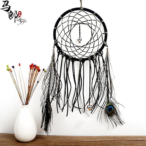 

malang creative ins girl heart wind chime pendant dream catcher friend gift material package diy dream catcher pendant