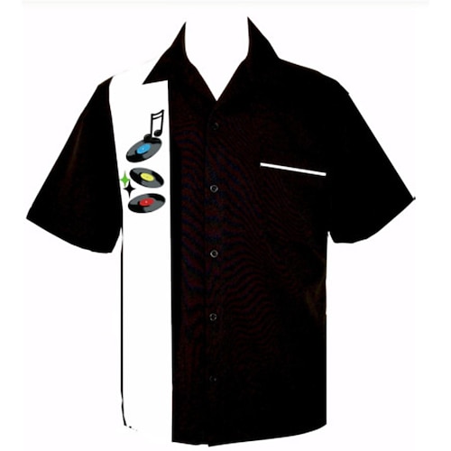 

Homme Chemise Chemise graphique Remarques Col rabattu Noir 3D effet Extérieur Plein Air Manches Courtes Bouton bas Imprimer Vêtement Tenue Mode Design Casual Respirable / Eté / Printemps / Eté