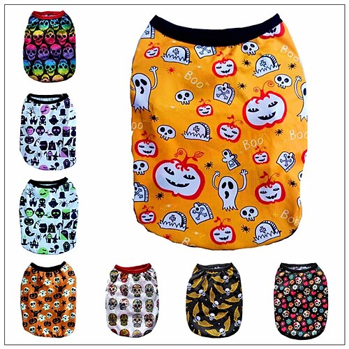 

roupas para animais de estimação roupas para cães de pelúcia colete para animais de estimação colete de halloween colete para cães