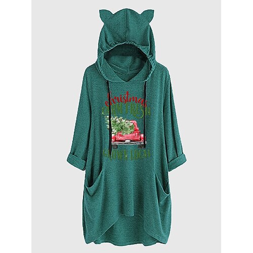 

Adults' Kigurumi Pajamas Nightwear Christmas Pajamas Cat Animal Onesie Pajamas Terylene Cosplay For Christmas Animal Sleepwear Cartoon Festival / Holiday Costumes / Hoodie / Hoodie