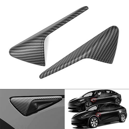 

Model 3 Model Y Turn Signal Side Camera Protection Cover Decoration Accessories fit for Tesla Model 3 Model Y Autopilot 2.0-3.0