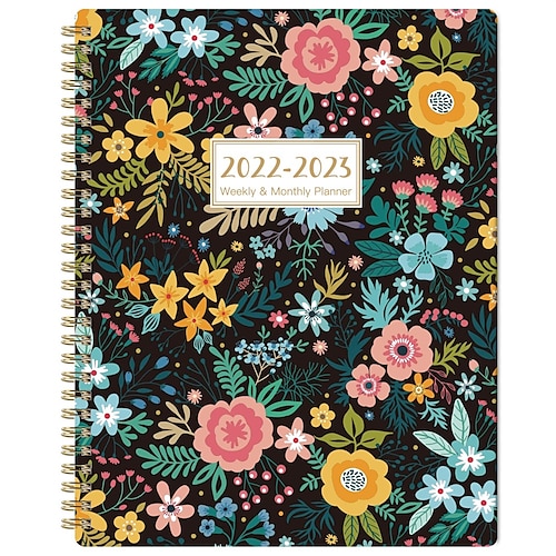 

Planner 2022-2023 - Academic Planner 2022-2023 Weekly & Monthly Planner with Twin-wire Binding July 2022 - June 2023 8 x 10 Thick Paper Perfect for Home School and Office Organizing