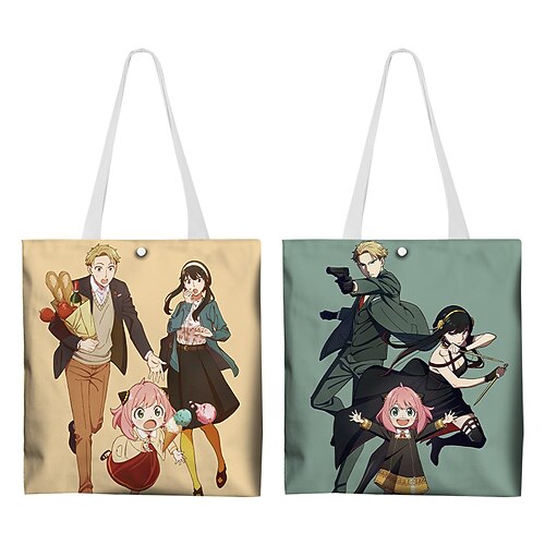 

Bag Inspired by Spy x Family Spy Family Loid Forger Anya Forger Anime Cosplay Accessories Bag Canvas Men's Women's Back To School Halloween Costumes