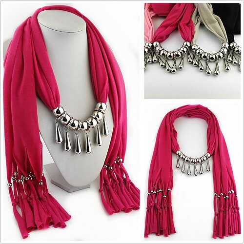 

Women's Infinity Scarf Daily Holiday Polyester Bohemia Warm Decoration 1 PC
