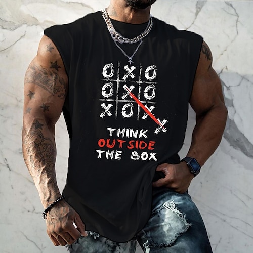 

Men's Unisex T shirt Tee Hot Stamping Graphic Prints Letter Crew Neck Street Daily Print Cap Sleeve Tops Designer Casual Big and Tall Sports Black / Summer / Summer