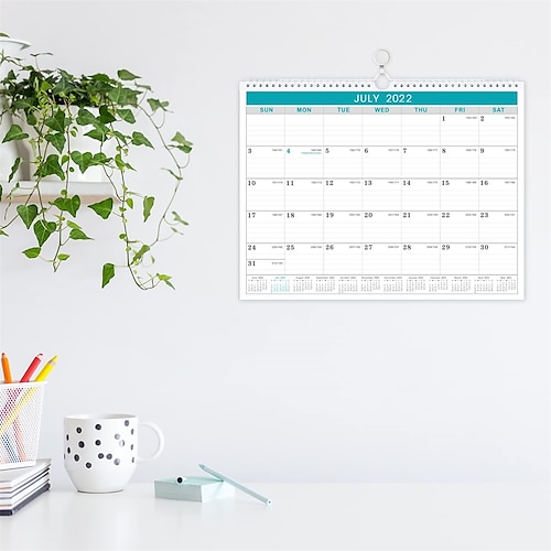 

Calendar 2022-2023 - 18 Monthly Wall Calendar 2022-2023 from July 2022 to December 2023 2022-2023 Calendar with Julian Date Thick Paper for Organizing 14.75 x 11.5 Inches