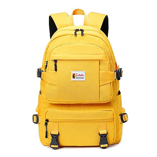 

one piece on behalf of the new junior high school high school student schoolbag moisture-proof water-splashing fashion oxford cloth shoulder bag large travel backpack