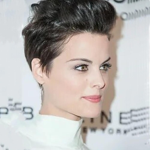 

Short Bob Pixie Cut Wig 13X1 Lace Front Human Hair Wigs for Black Women 100% Brazilian Hair Free Part Wigs with Baby Hair