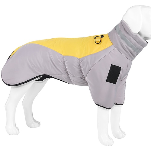 

Autumn And Winter Dog Clothes Cloak-style Dog Padded Coat Reflective Dog Clothes Thickened Warm Pet Clothes