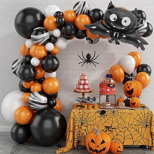 

1 set Halloween Bat Spider Festival / Party Balloon for Gift Decoration Party 34.6 inch Emulsion