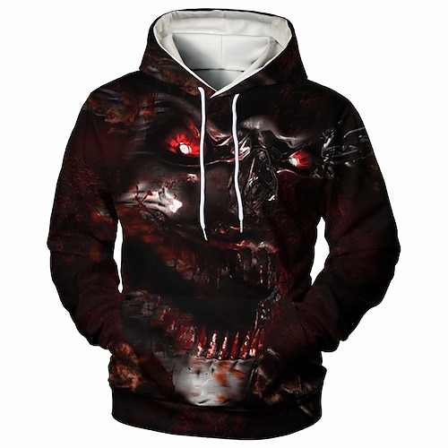

Men's Unisex Pullover Hoodie Sweatshirt Hooded Color Block Graphic Prints Print Daily Sports 3D Print Streetwear Casual Hoodies Sweatshirts Long Sleeve Black