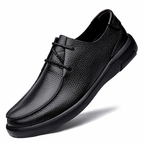 

Hombre Oxfords Zapatos formales Zapatos De Vestir Zapatos de Cuna Negocios Casual Clásico Diario Oficina y carrera Cuero Negro Marrón Invierno Otoño