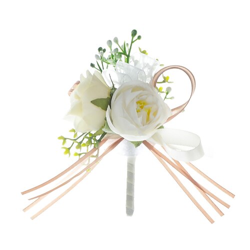 

Wedding wrist flowers Boutonnieres Wedding / Wedding Party Artificial Flower Modern Contemporary