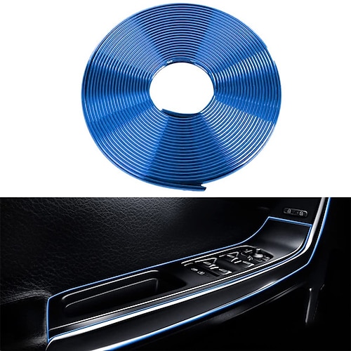 

Car Interior Moulding Trim Plating Color Film Automotive Interior Trim Molding Trim Strip Line Door Gap Edge Molding Trim