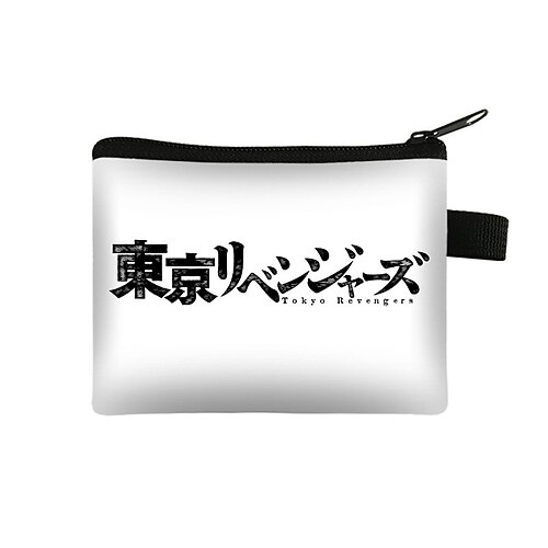 

Tokyo Avengers Children's Coin Purse Student Portable Card Bag Key Storage Bag Large-capacity Clutch Bag
