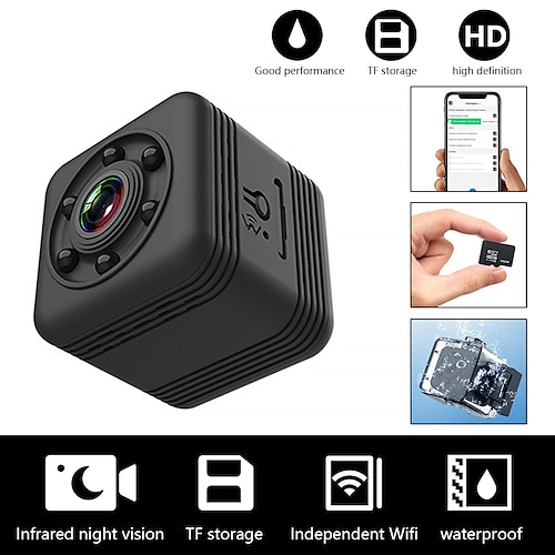 

SQ29 HD 1080P WIFI Mini Action Camera Waterproof DV Night Vision Wireless Video Micro Camera