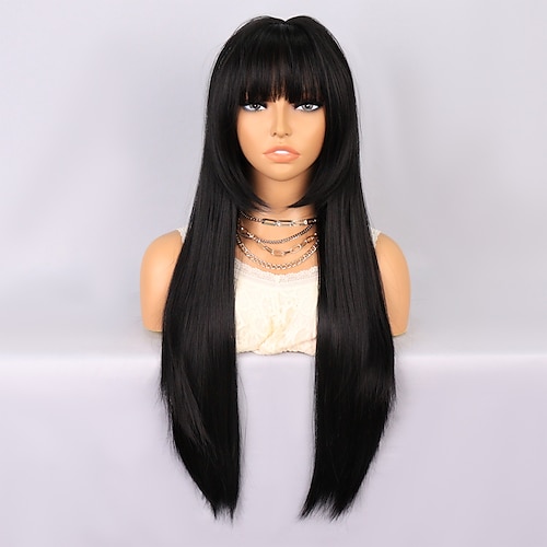 

Synthetic Wig Curly Weave Middle Part Wig 14 inch Ombre Black / Medium Auburn Synthetic Hair Women's Gradient