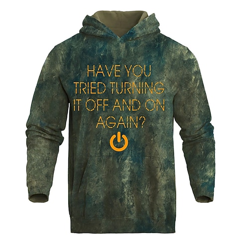 

Men's Unisex Hoodie Pullover Hoodie Sweatshirt Graphic Prints Letter Print Hooded Daily Sports 3D Print Designer Casual Hoodies Sweatshirts Long Sleeve Green
