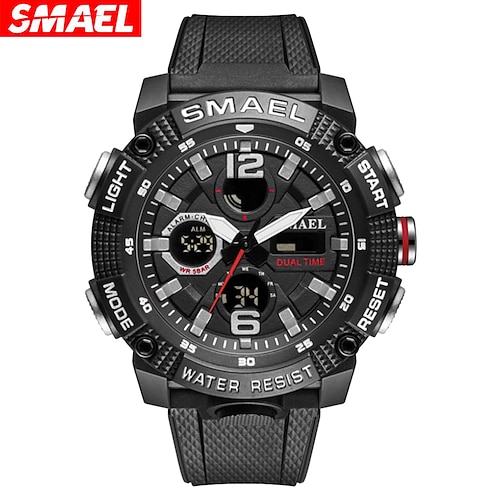 

SMAEL Sport Watches Waterproof 50M SMAEL Top Brand Luxury Watch Alarm Clock For Male Digital 8039 Men's Watch Wristwatch Military Army