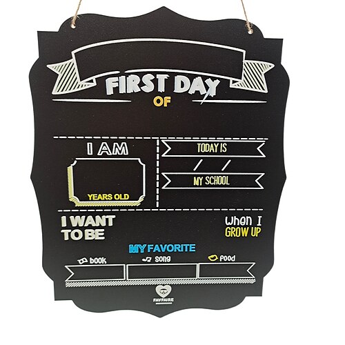 

1pcs Chalkboard Durable Decoration Universal Ergonomic Writing Aid Wood for School Student Home 3025.55 cm