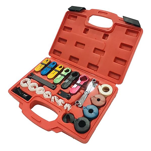 

Master Quick Disconnect Tool Kit 22pcs for Fuel Line Automotive Air Conditioner and Transmission Oil Cooler Line