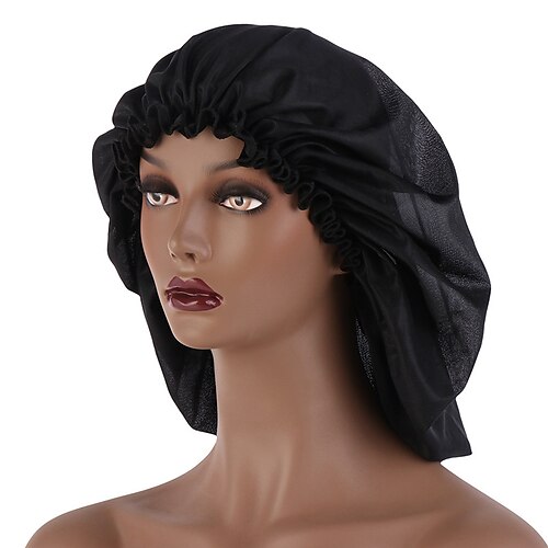 

Women's Bonnet Turban Home Solid / Plain Color Polyester Simple 1 pcs