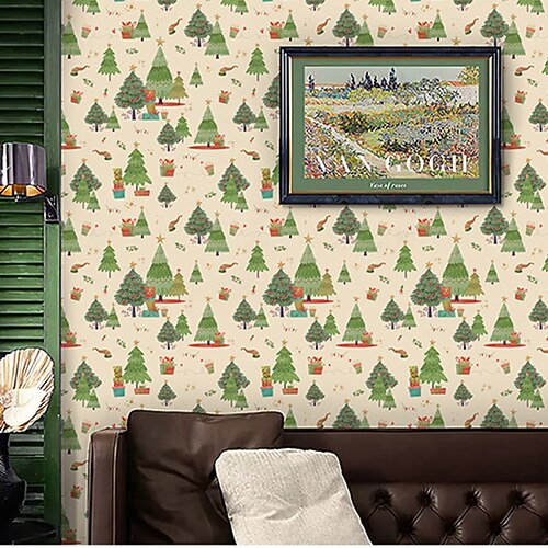 

Christian Wallpaper Wall Cover Sticker Film Peel and Stick Removable Self Adhesive PVC/Vinyl Wall Decal for Room Home Decoration 44300cm