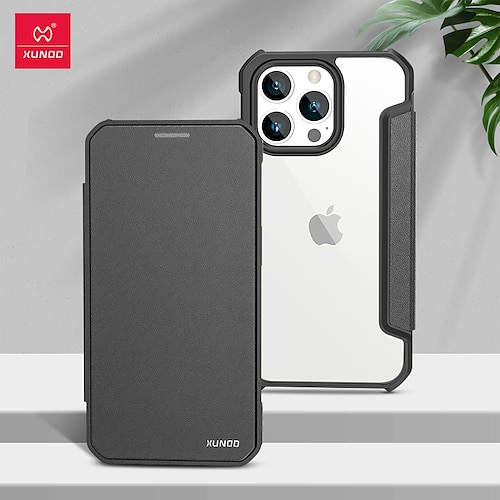 

Phone Case For Apple Flip iPhone 14 Pro Max iPhone 14 Pro iPhone 14 iPhone 13 12 Pro Max iPhone 14 Max Full Body Protective Card Holder Slots Magnetic Flip Solid Colored PU Leather